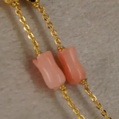 RoseBuds Emarald Necklace Hk0377