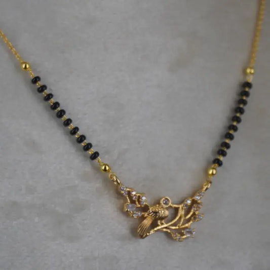 Parrot Locket Mangalsutra Chain Hk0432