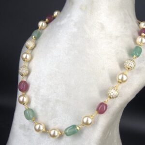 cz beads chain HK0448