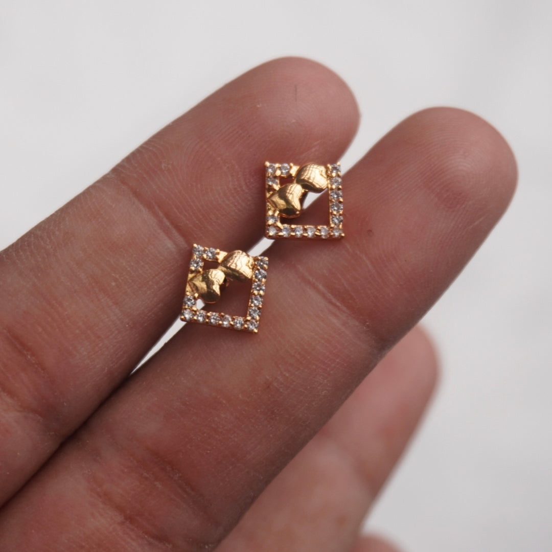 SLV014 Cute Earrings in 92.5 silver