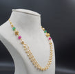 HK0507 3 STEPS PEARL NECKLACE