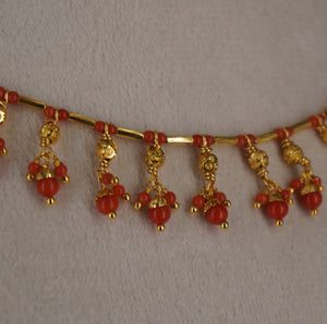 HK0498 beautiful coral necklace