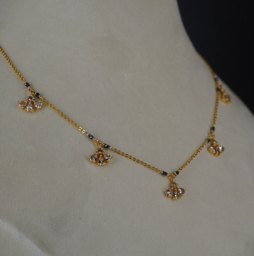 HK0506 CUTE DROPS BUNCH MANGALSUTRA