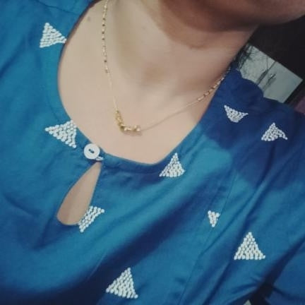 HK0088 Black Beads Twisted & DD Balls Given Elegence