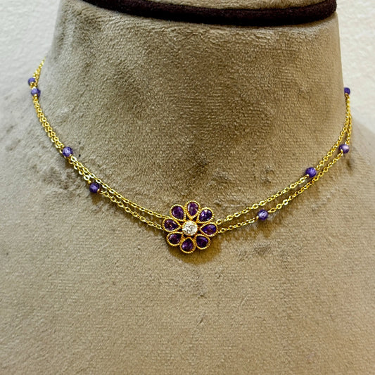 Hk0231 Purple chocker