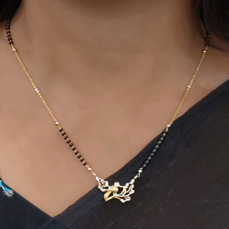 Parrot Locket Mangalsutra Chain Hk0432