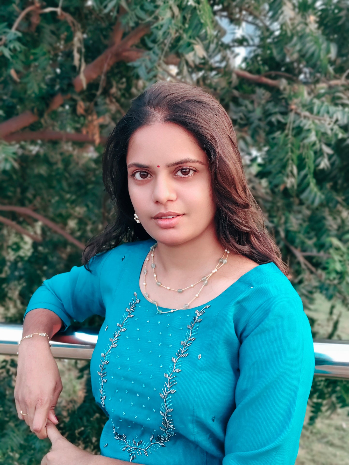 7 Star Black Beads Chain Hk0407