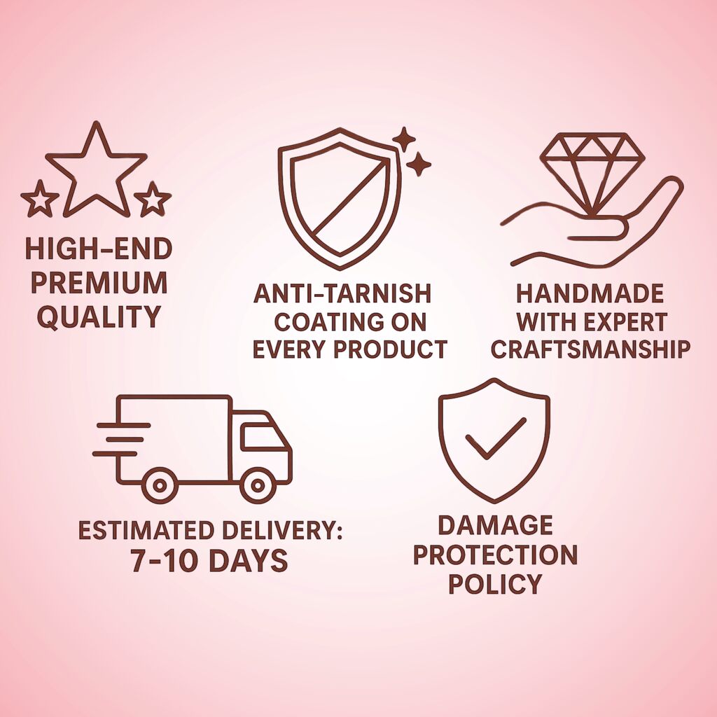 HK0087 Black Beads Centerd with Black CZ Bunches