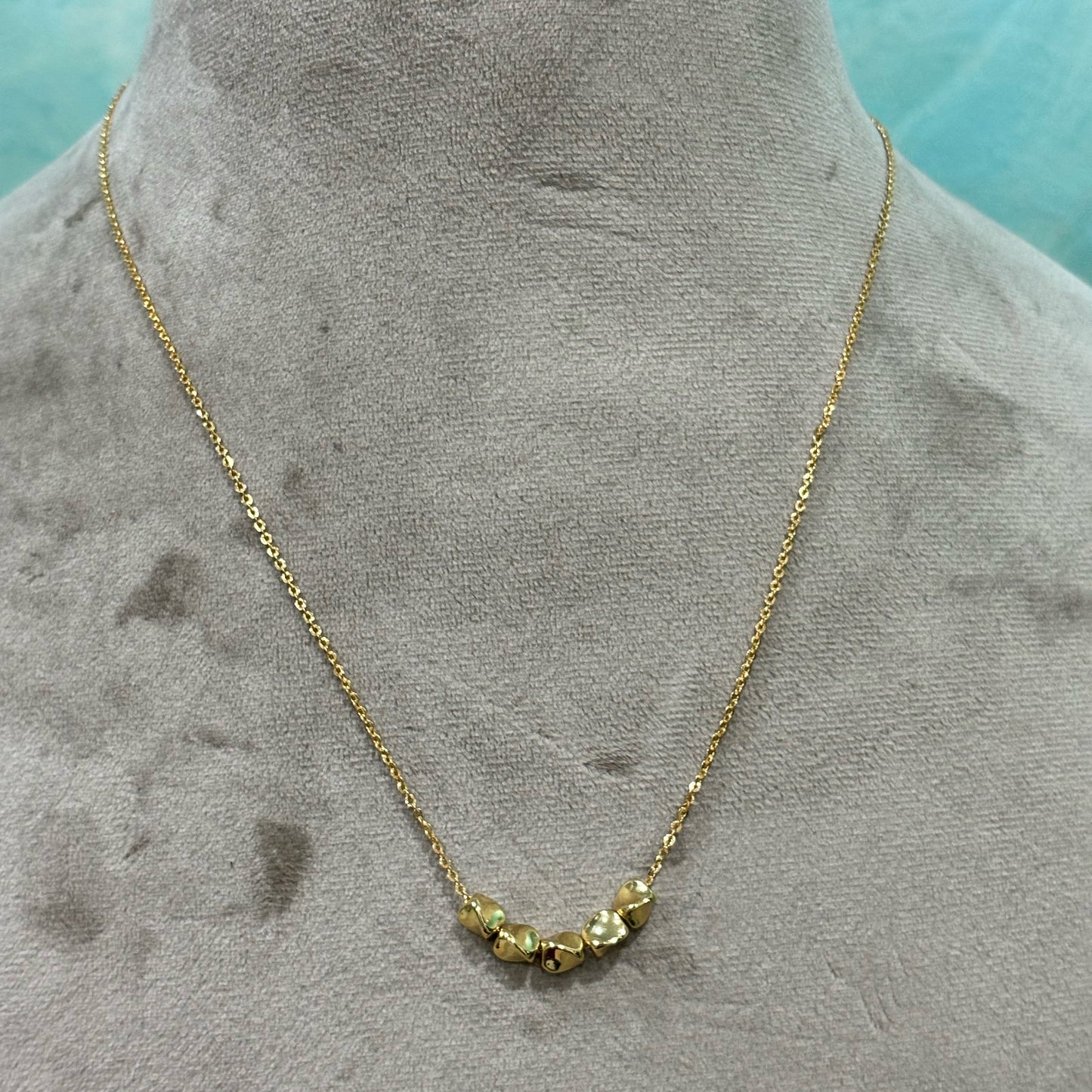 Hk0048 Plain Chain Centered with Micro Plated Twisters