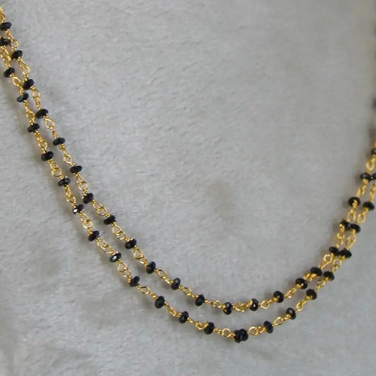 Simple Mangalsutra 2 Lines Hk0355