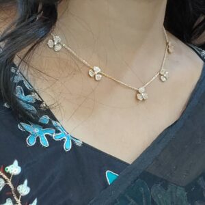 Lotus Leaf Design Chain Hk0440