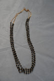 black beads chain