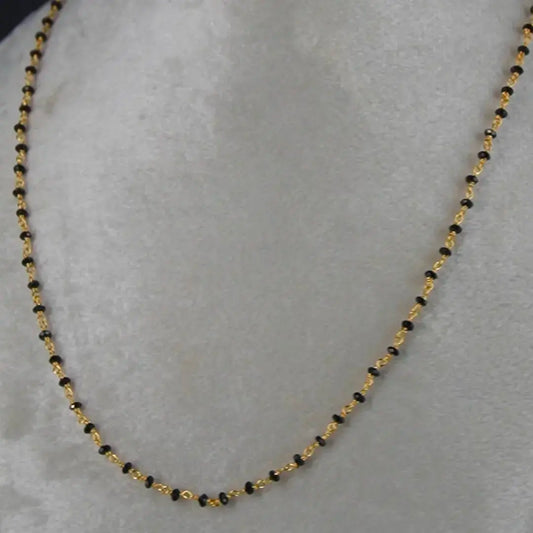 Simple Mangalsutra 1 Line Hk0355