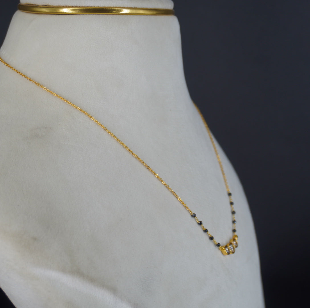 Hk0531 CUTE MANGALSUTRA CHAIN