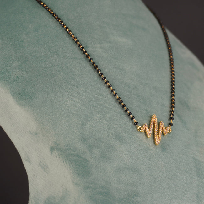 HK0368 Heart Beat Mangalsutra