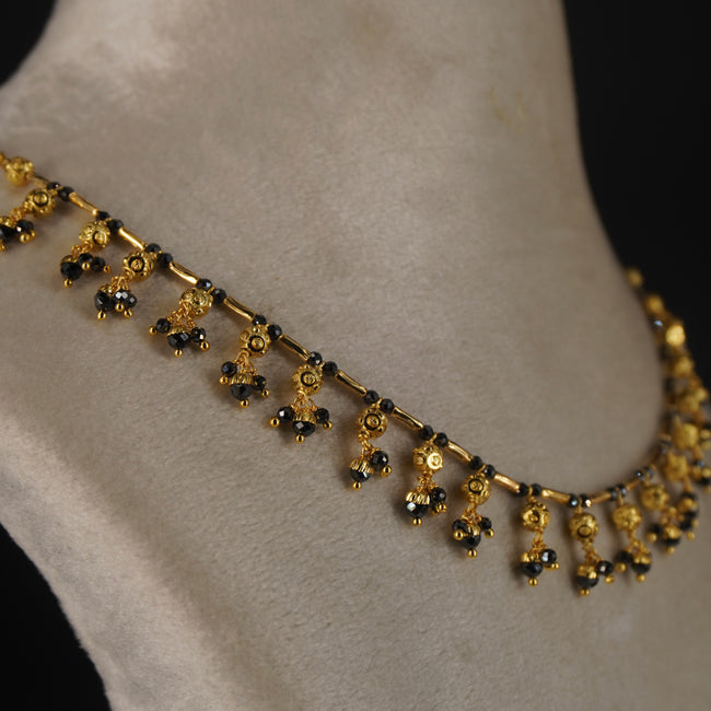 HK0378 Black Diamond shine necklace