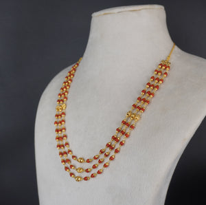 HK0500 Taiwan Coral Necklace