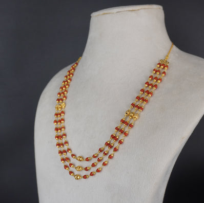 HK0500 Taiwan Coral Necklace