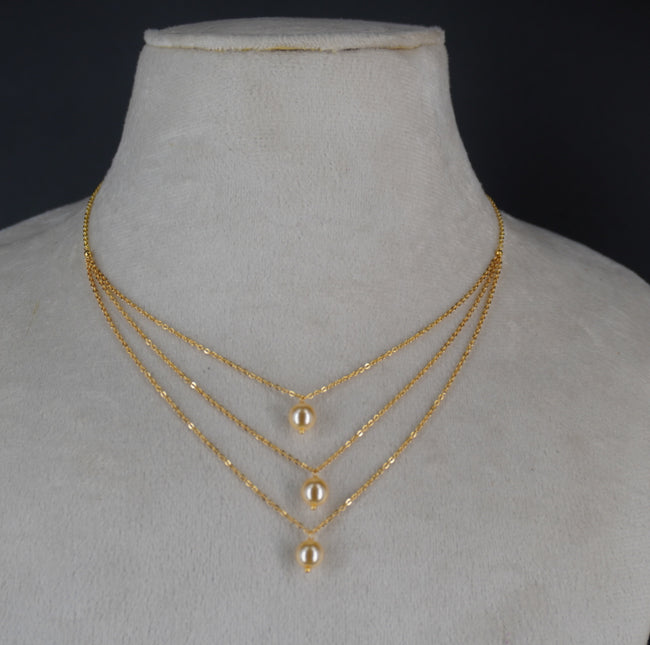 Hk0414 Elegant Pearl falls Chain