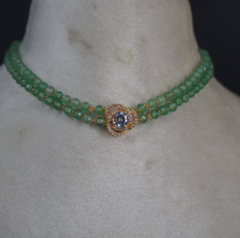 HK0456 Mint green chocker