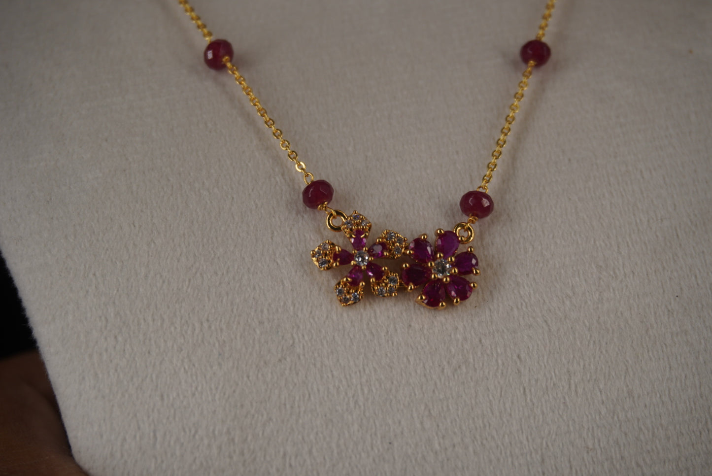 HK0486 ruby chain