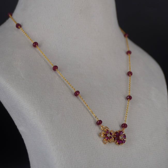 HK0486 ruby chain