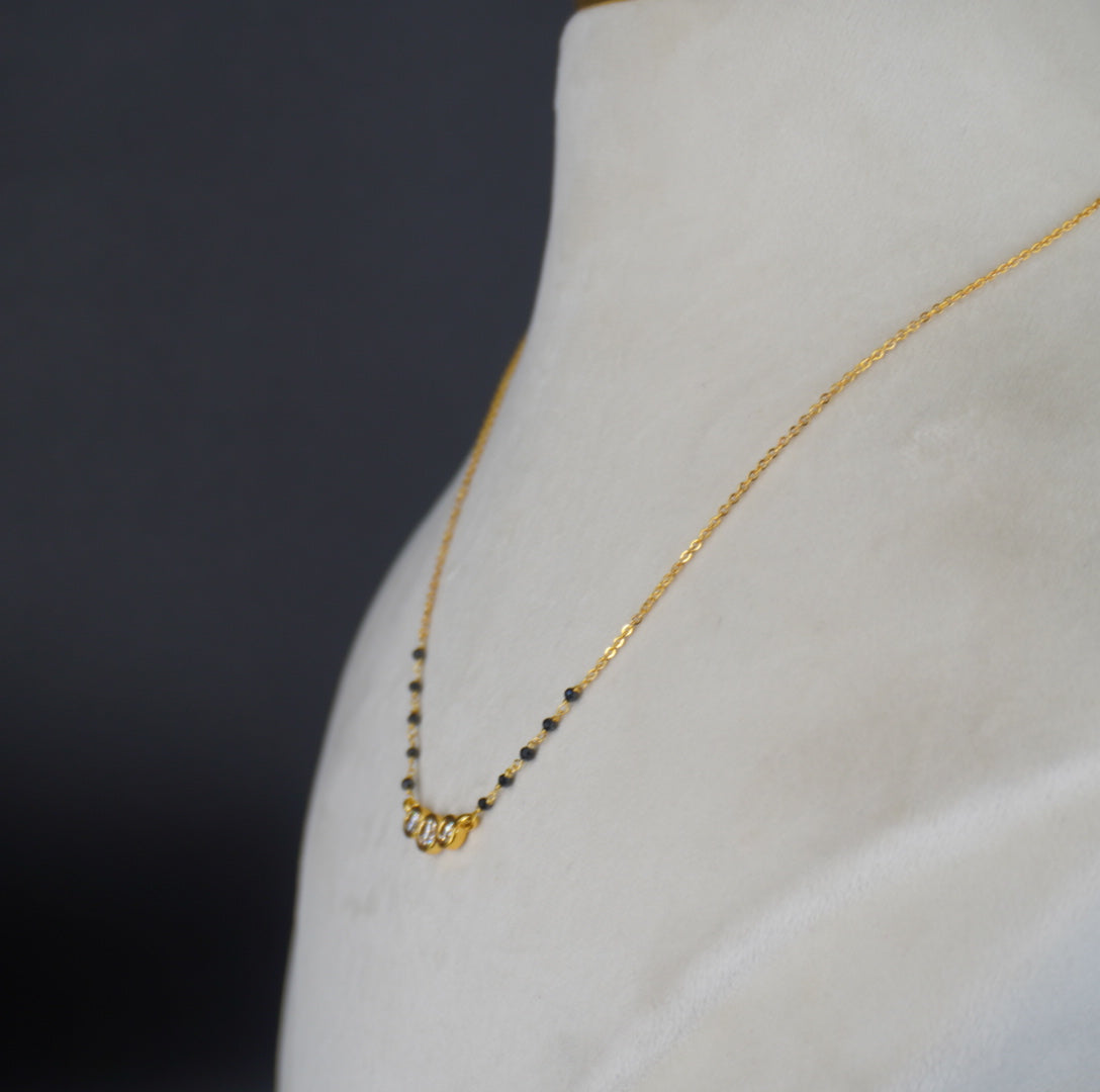 Hk0531 CUTE MANGALSUTRA CHAIN