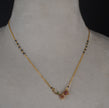 HK0418 Rose Black beads