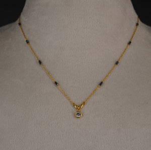 SLV024~ 92.5 SILVER BLACK BEADS