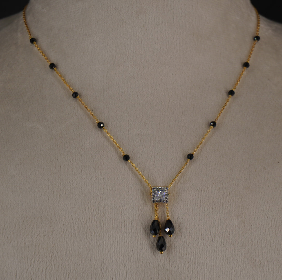 HK0497 black beads