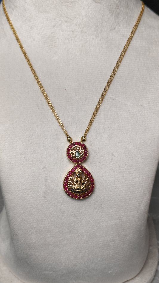 HK0058 LAKSHMI PENDANT CHAIN