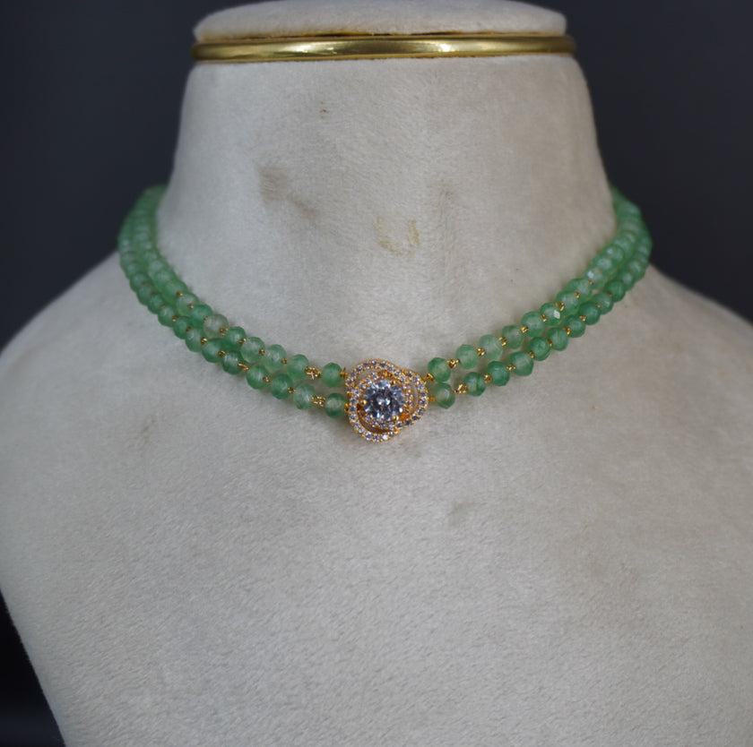 HK0456 Mint green chocker