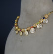 HK0481 Navaratna necklace in Lakshmi kasu