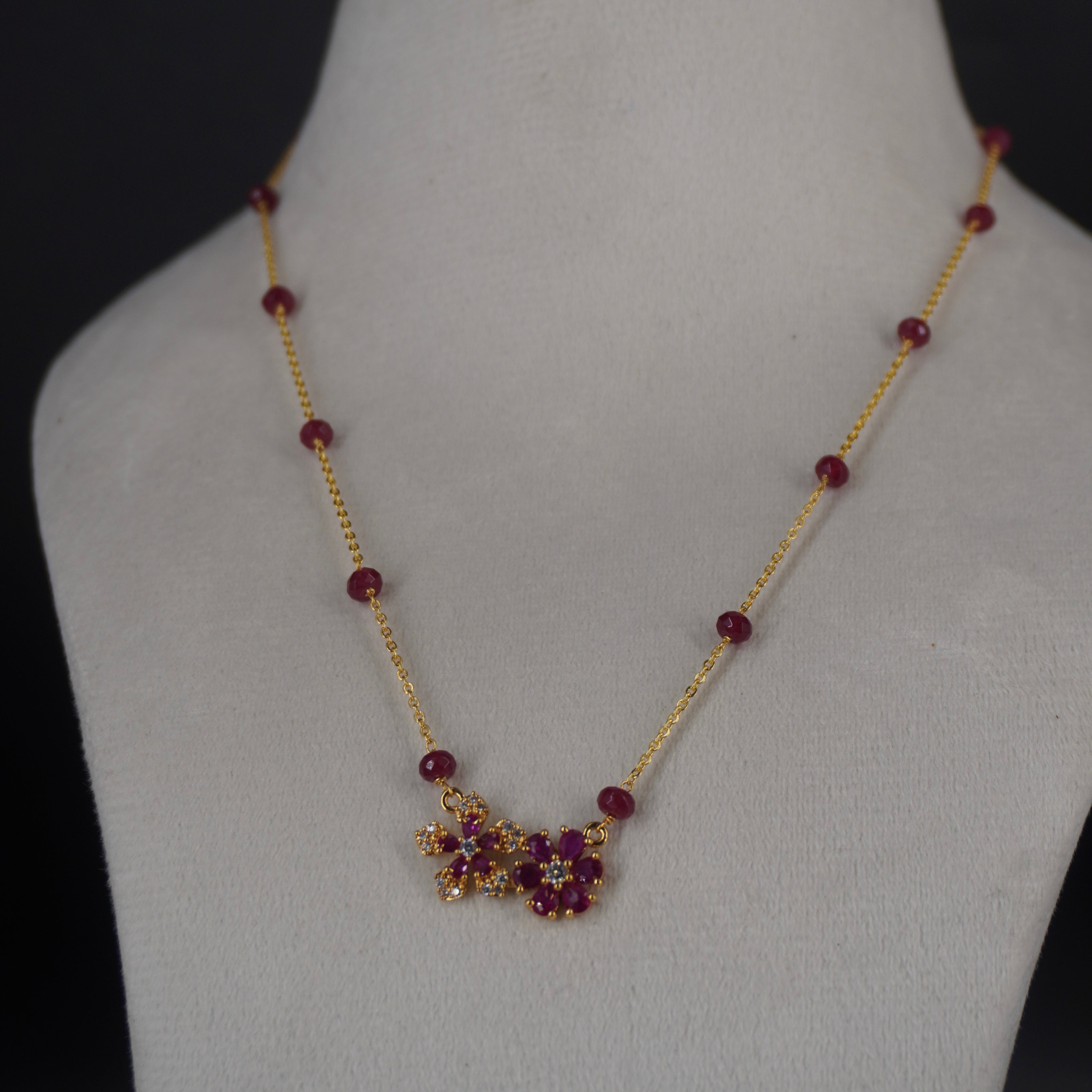 HK0486 ruby chain