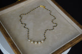 SLV018 Silver Mangalsutra chain centered 5 pearls