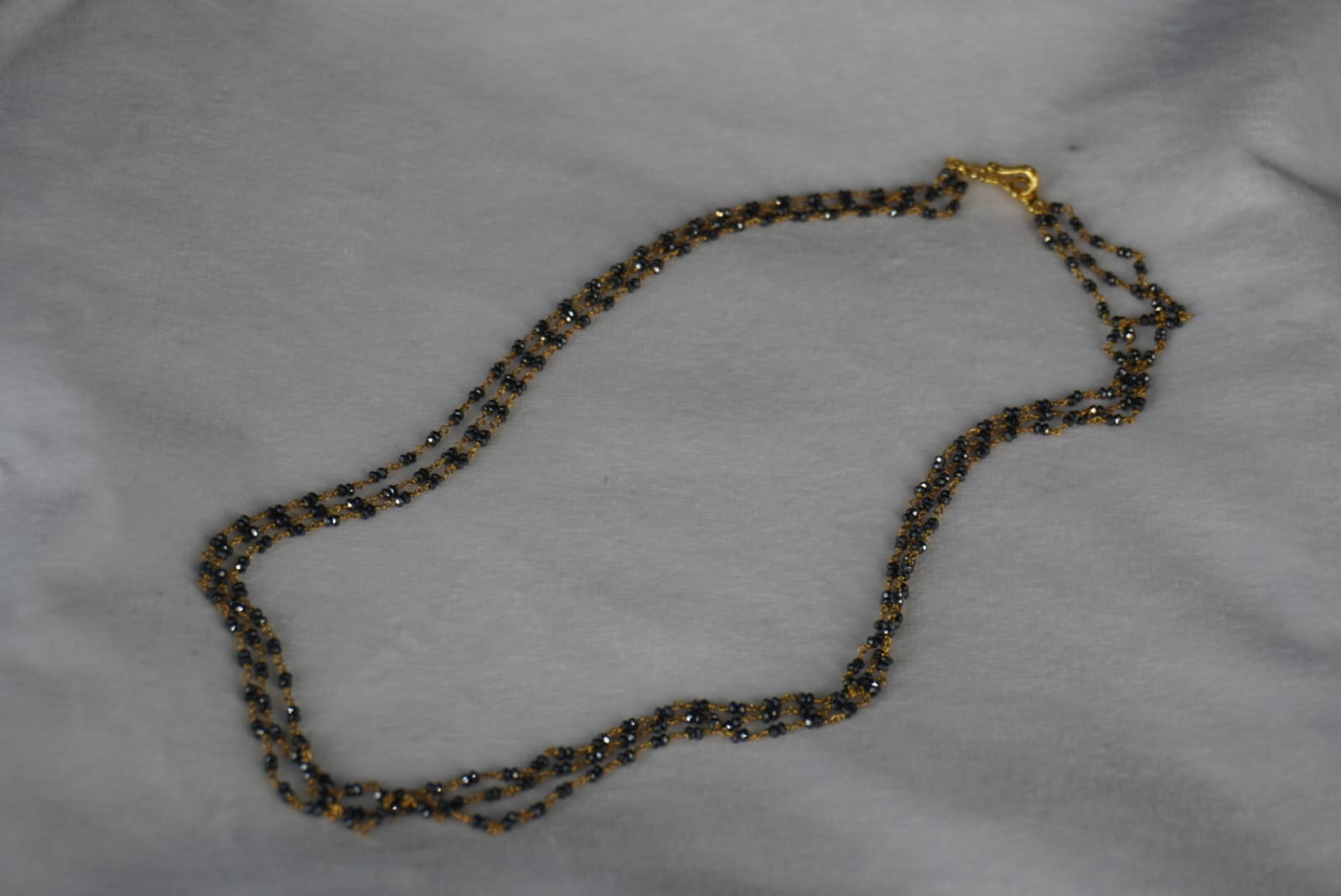 SLV023 Sliver Mangalsutra 3 lines Chain