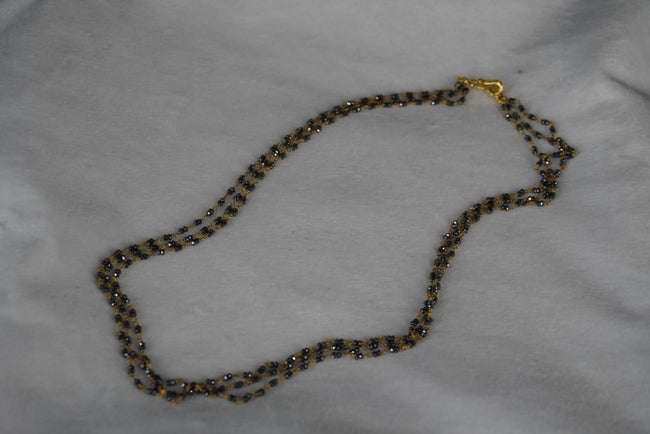 SLV023 Sliver Mangalsutra 3 lines Chain