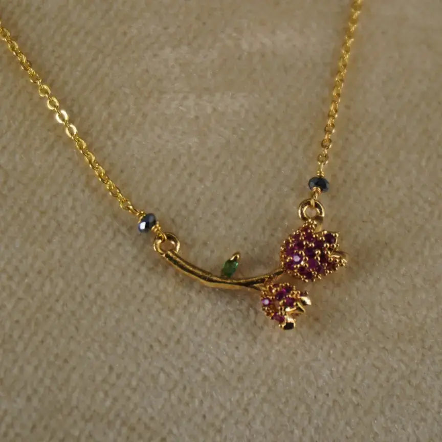 Dual Rose Bud Mangalsutra Chain HK0418