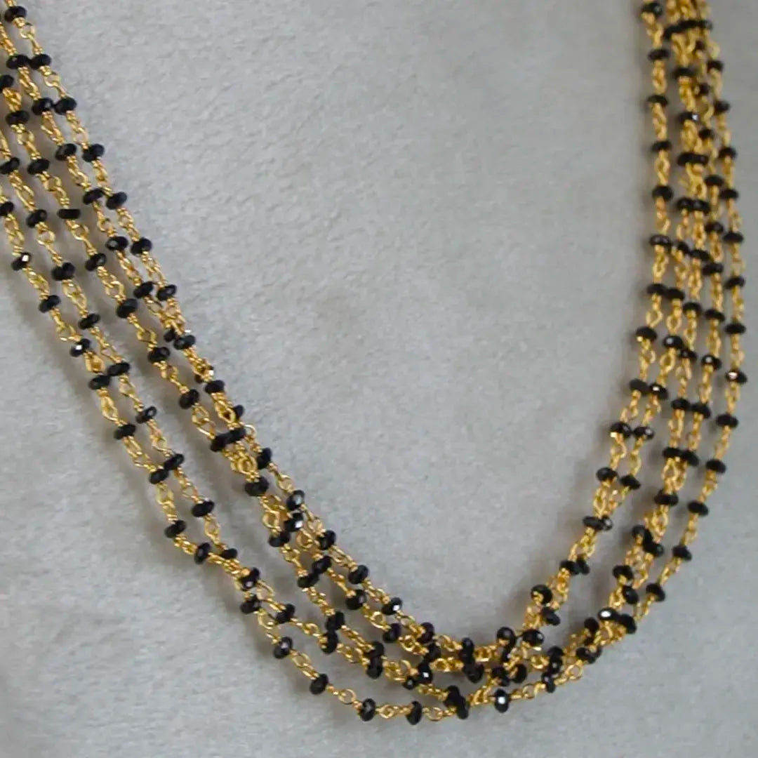 Simple Mangalsutra 5 Lines Hk0355