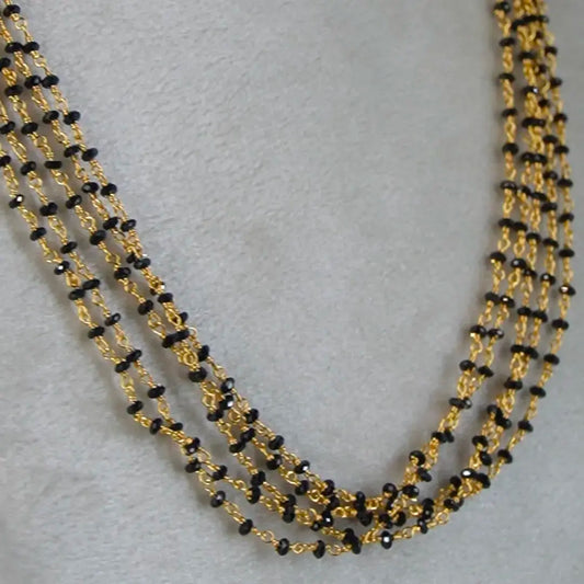 Simple Mangalsutra 5 Lines Hk0355