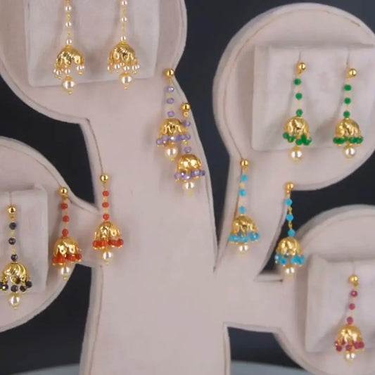 Minimalist Earrings HK010 Combo 7 Pairs